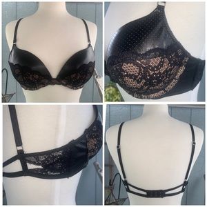 [SOLD] Victoria’s Secret Leather and Lace Bra 34C